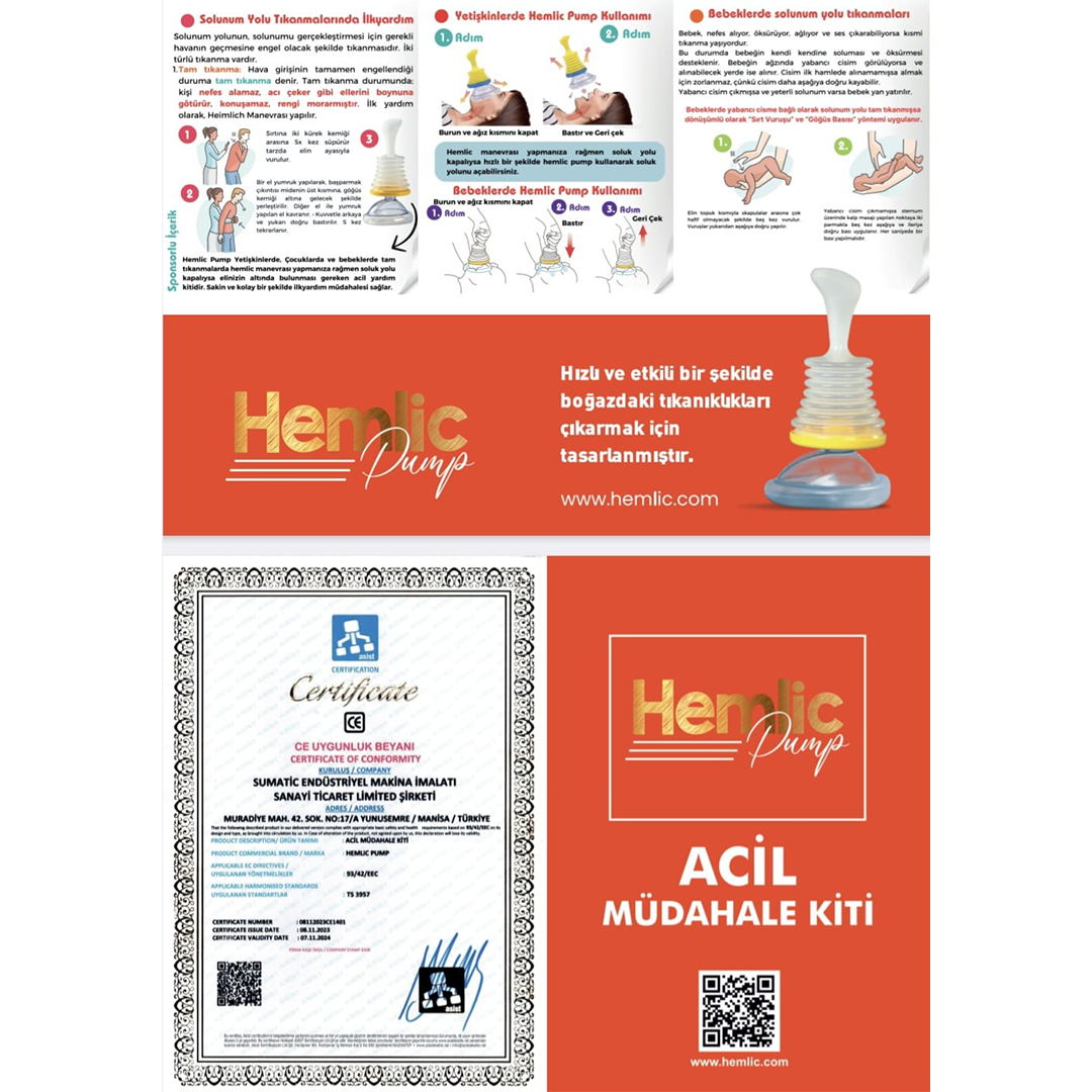 Hemlic Pump - Acil Kurtarma Cihazı